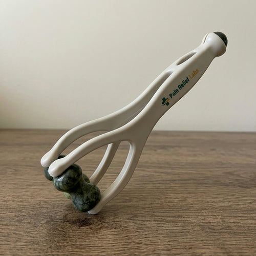 2-in-1 Jade Roller Finger Massager