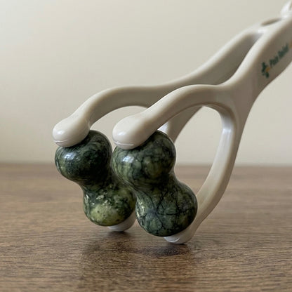 2-in-1 Jade Roller Finger Massager