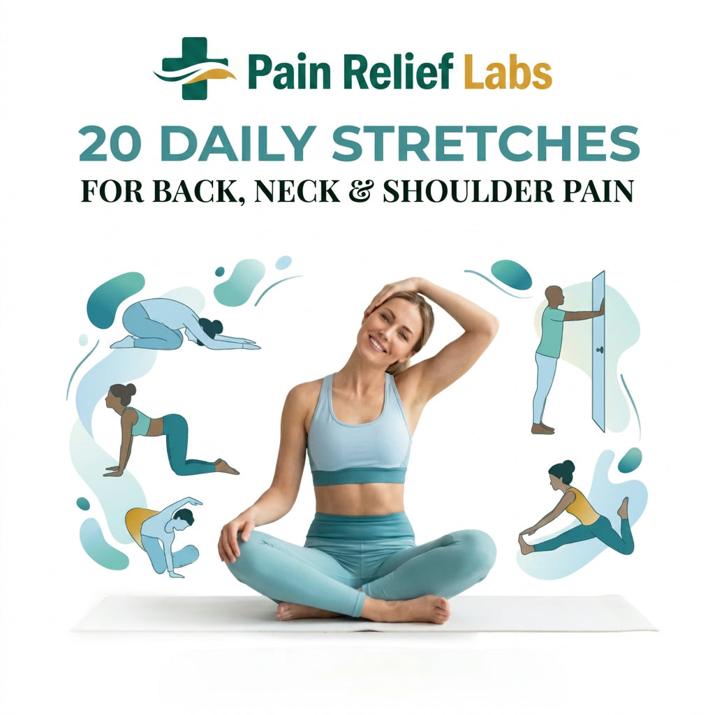 20 Daily Stretches for Back, Neck & Shoulder Pain