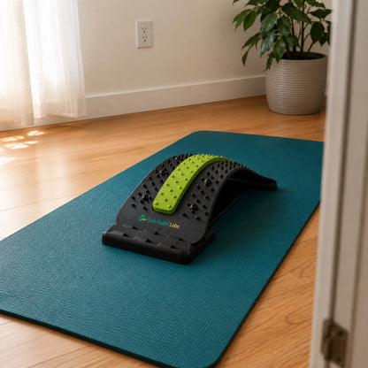 Back Stretcher with Magnetic Acupressure Points for Spinal Pain Relief