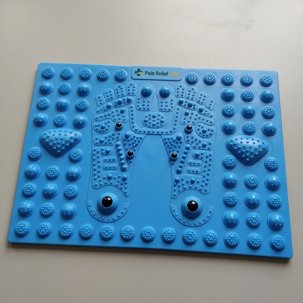 Acupressure Foot Massage Mat with 6 Magnetic Beads