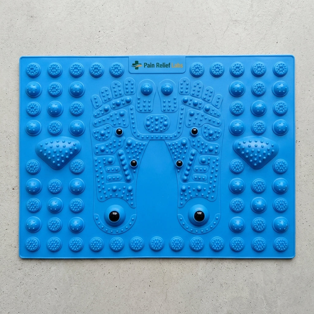 Acupressure Foot Massage Mat with 6 Magnetic Beads