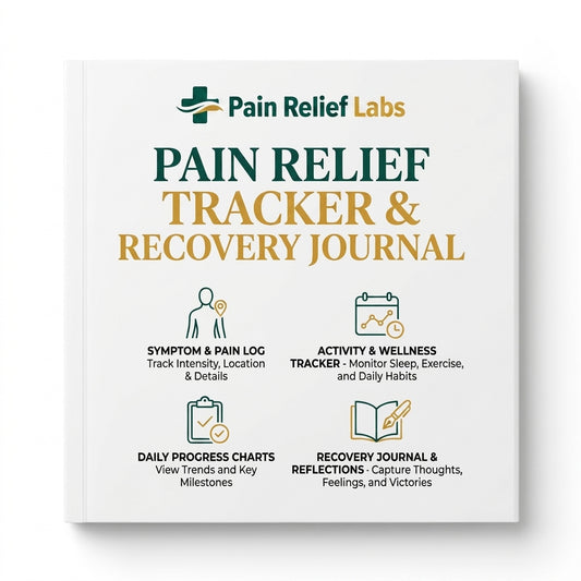 Pain Relief Tracker & Recovery Journal