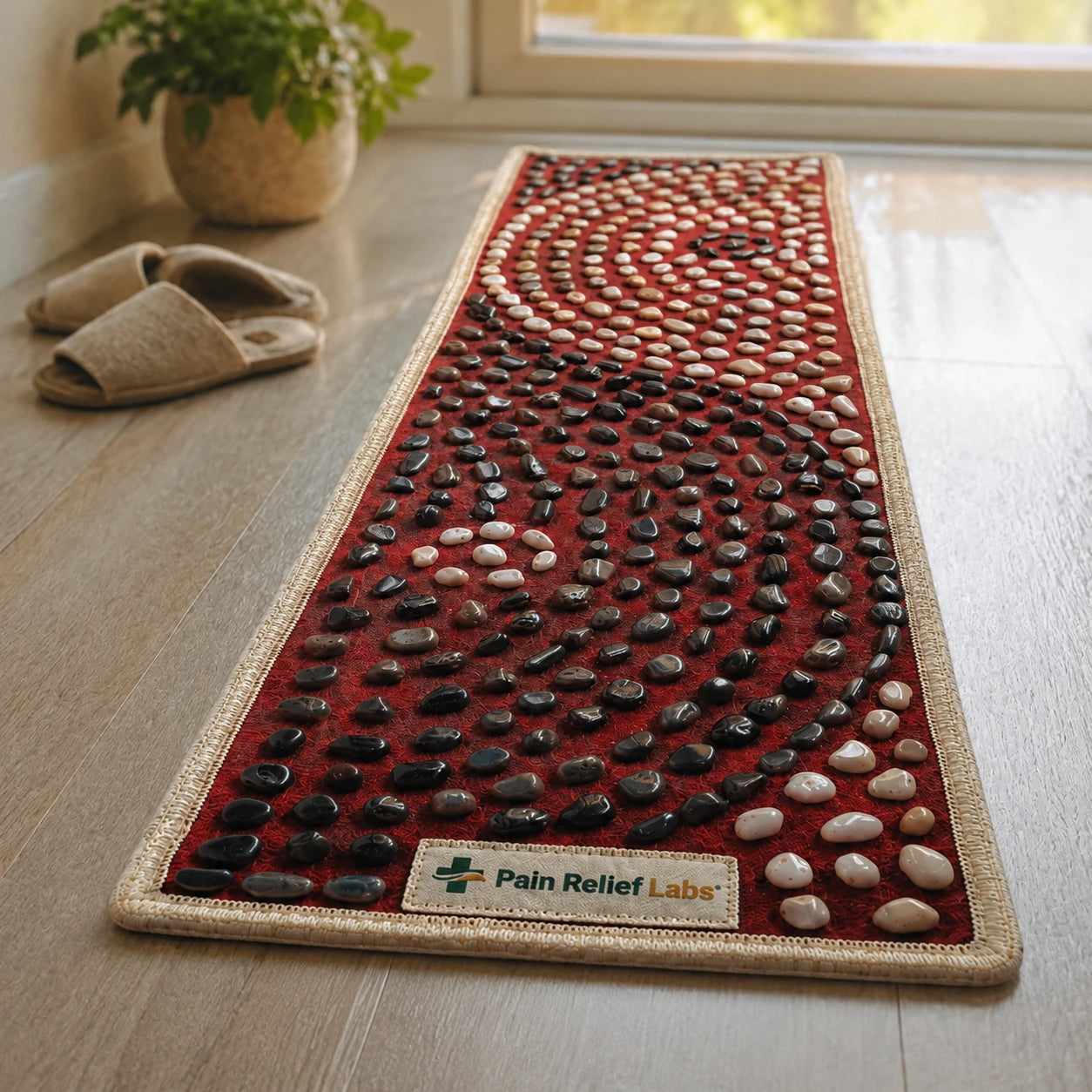 Reflexology Rock Foot Massage Mat