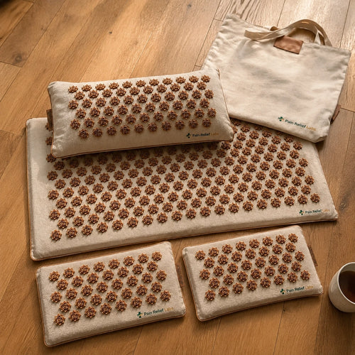 Acupressure Mat Set for Full Body for Tension Headaches Back Pain Stress